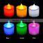 Environmental quality Plastic Yellow LED Candle Light