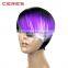 6inch new style cosplay wig short hair purple wig for women
