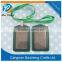 Faux Leather Business Student ID Badge Card Holder
