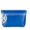 2015 personalized factory and small leather makeup bag with meld zipper