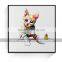 Canvas cat oil painting/ abstract painting art
