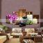 Feng Shui candle framed 5 panel giclee printing canvas for bedroom decor