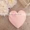 Fancy baby pink heart shape felt girl's coin purse with nice bow tie new for 2015