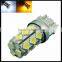 car accessory Reverse Backup Light 12v 21smd LED turn signal indicator switchback white&yellow 3157 led bulb turn signal light