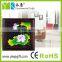 Chinese manmade wooden water lily pictures frame for interior decoration