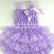 girls lavender birthday dress lace summer dress