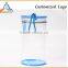 new design plastic transparent water bottle carry bag with elastic