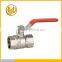 China Honest Supplier Brass Full Port Ball Valve Plating