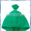 100% cotton green girls knit hooded poncho/kids poncho/cotton poncho for kids