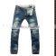 ripped damaged jjeans trousers for men