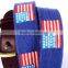 100% wool 20 Squares Needlepoint belt