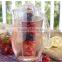 BPA free 94OZ juice pitcher with fruit infuser