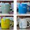 Top quality barrel shaped ceramic coffee mug