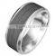Men Titanium Tungsten Carbide Ring Stainless Steel and CZ Rings Jewlery