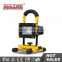 Portable outdoor new mini movable 10w rechargeable led flood light