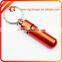 Promotional Orange Round Bottom Hot Sale Waterproof Aluminum Pill Box Keychain