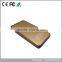 the cheapest best price polymer battery wood Aluminum portable charger power bank for 4000mAh