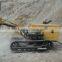 Ukraine rock water well crawler wagon drilling rig machine with air compressor