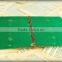 Green handmade padded engraved diary and journals