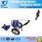 handpush gasoline lawn mower with wheels