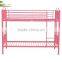Metal twin sleeper bed /metal bunk bed with bending side rails