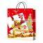 String handle decoration handmade paper bag for christmas