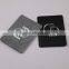 Customized Jeans PU Leather Patch Label with Stainless Metal Logo for Private Brand