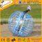 customized red n clear 1.7m diameter bubble soccer ball TB015