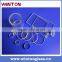 Transparent round borosilicate toughened glass discs
