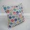 Decorative home sofa bed throw cushion geometrical print square pillow