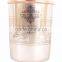 IndianArtVilla Handmade Designer Steel Copper Glass Goblet 250 ML - Serving Water Drinkware Home Hotel Restaurant Good Health