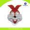 Factory direct wholesale Eco-friendly portable halloween rabbit mask