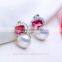 silver stud earring for women