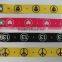 custom handmade satin ribbon bracelet promotional