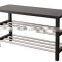 Morden wooden shoe storage bench