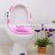 Coral Fleece Pink Heart Shape Toilet Seat Cover / warm toilet seat cover / reusable toilet cover