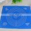 100% food grade 40*50cm larget Fondant Clay Pastry Icing Silicone Rolling Cut Mat Dough Cake Tool