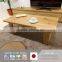 Reliable and Durable square center table with various kind of wood made in Japan