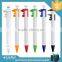 Top level professional plastic ad ballpoint pens