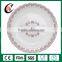  china supplier cheap bulk porcelain dinner plate, customized hotel used round ceramic shallow dinner dish with artwork