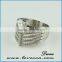 2015 fashion jewelry ring!latest weddingring design!micro pave diamond setting ring-wedding silver ring wholesale jewerly