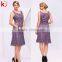 2014 Casual Fashion Lace Formal Dress Patterns of Lace Evening Dress