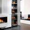 wall mount mini 50cm 3D atomization steam flame electric fireplace