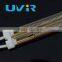 400V 6250W gold reflector medium wave twin tube IR emitter Heraeus no.09753874