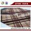 Manufacturer China coffee and black chocolate floral trellis pattern fabric