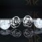 925 sterling silver Rose flower shape hanging newest fashion zircon earring models