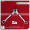 90 degree two arms glass spider for curtain wall