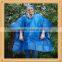 adults rain poncho/pvc hooded rain poncho