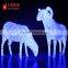 Christmas outdoor light 3D Silhouettes LED sheep motif artificial sheep motif for party