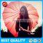 red heart shape umbrella for wedding,ladies umbrella